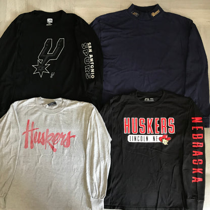 [現物] US ロンT/長袖Tシャツ 16pcs H0818003
