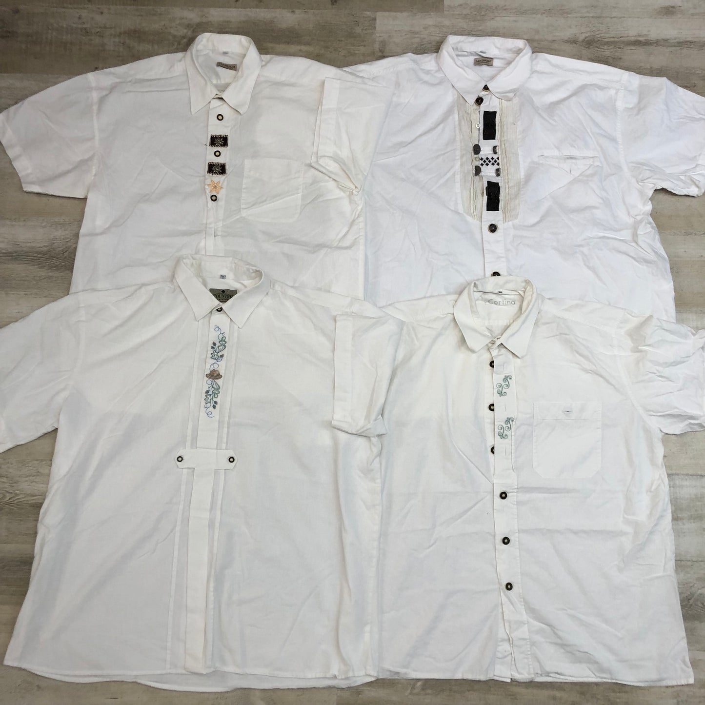 [現物] 半袖チロリアンシャツ 15pcs G0813003