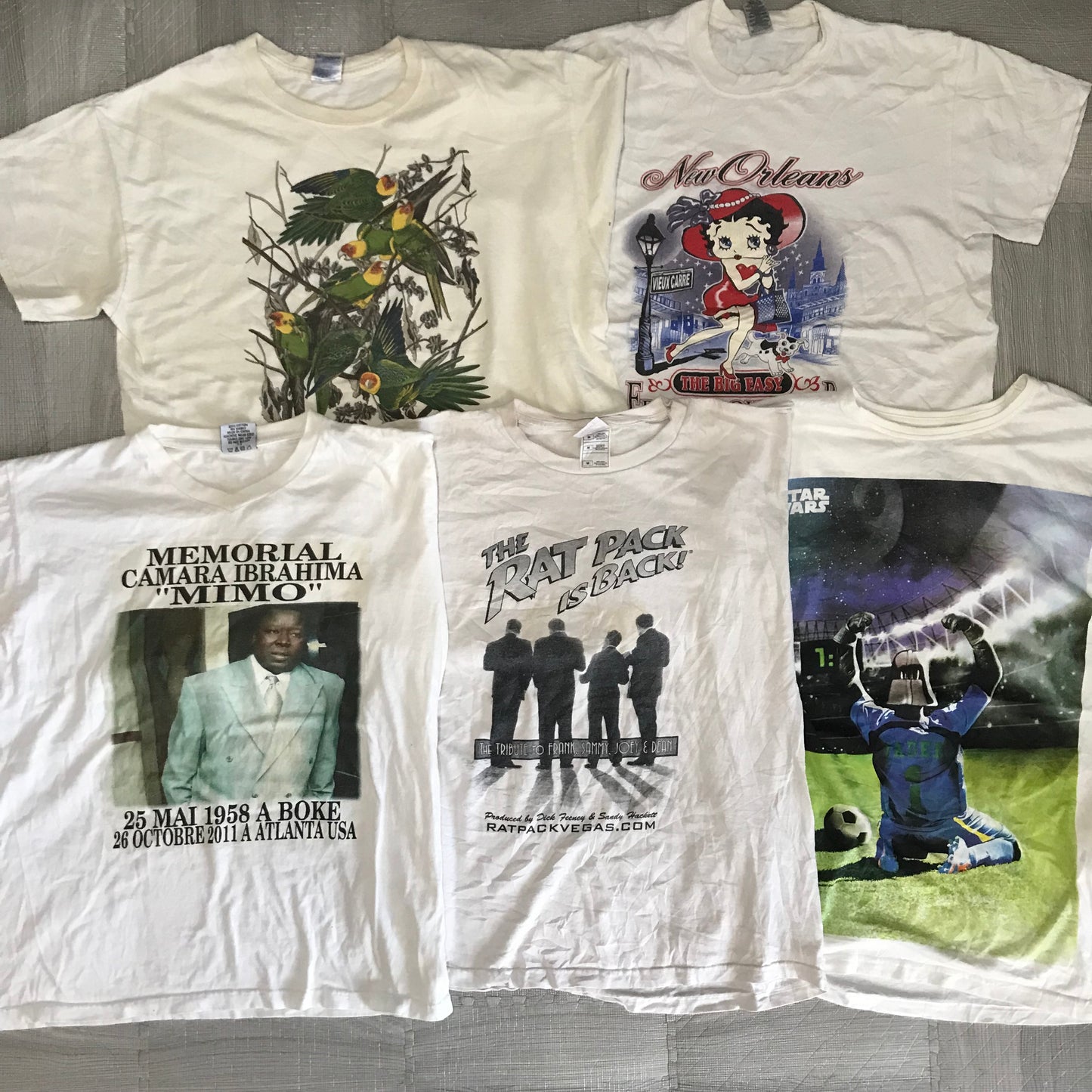 [現物] 00s 白Tシャツ(シミあり) 20pcs H0813002