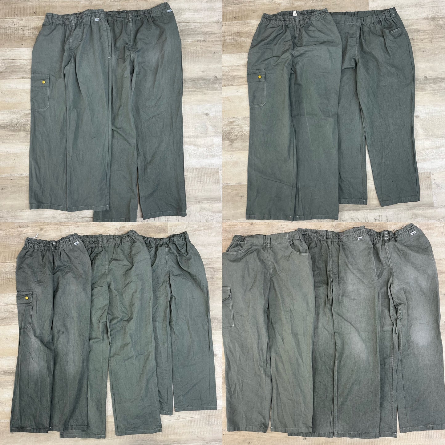 [現物] ユーロメディカルパンツ(グレー染め) 10pcs C0717004