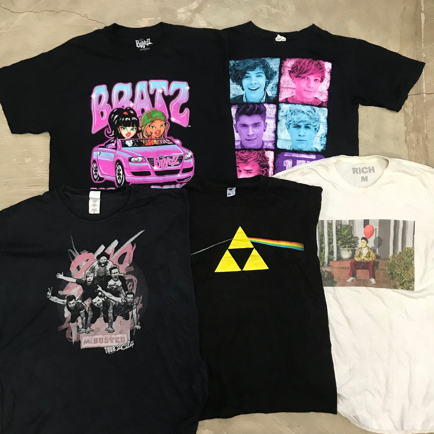 [現物] ミュージック/バンドTシャツ 20pcs D0716002