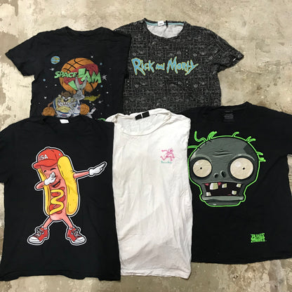 [現物] 00s キャラクタープリントTシャツ 20pcs D0714003