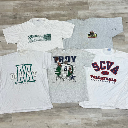 [現物] 90s 白Tシャツ(シミあり) 20pcs C0713003