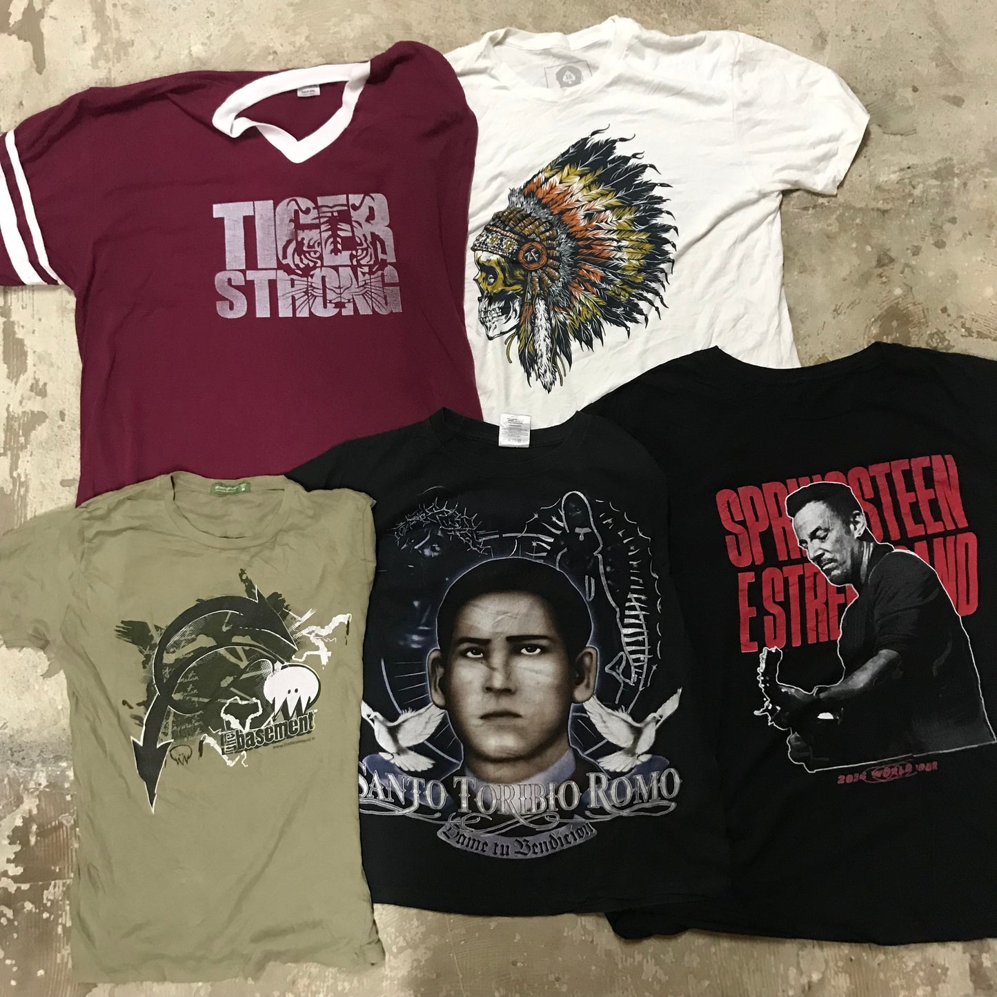 [現物] 00s アメカジプリントTシャツ 20pcs D0707001