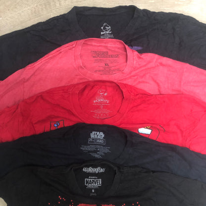 [現物] 00s アメコミ/キャラクターTシャツ 20pcs E0706003
