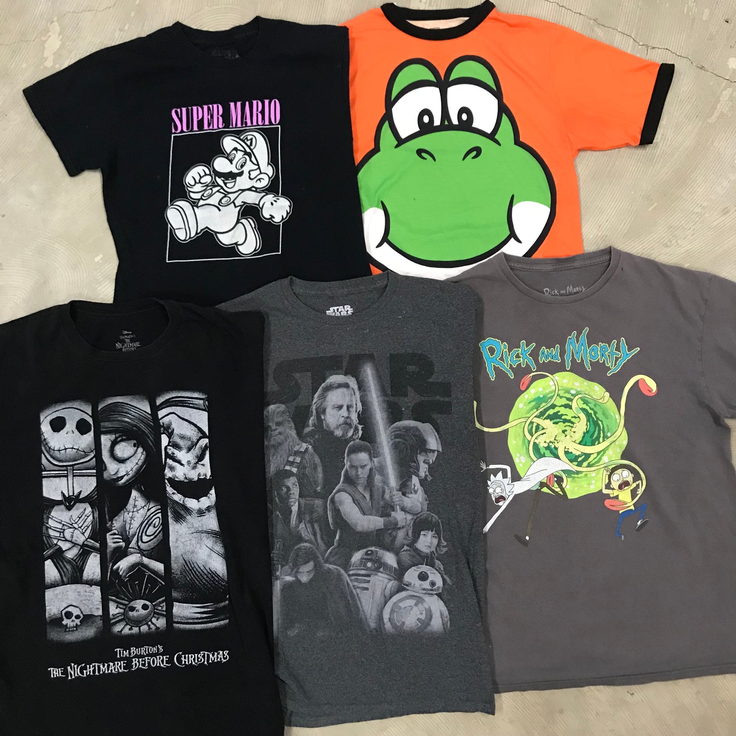[現物] 00s キャラクターTシャツ 20pcs H0806004