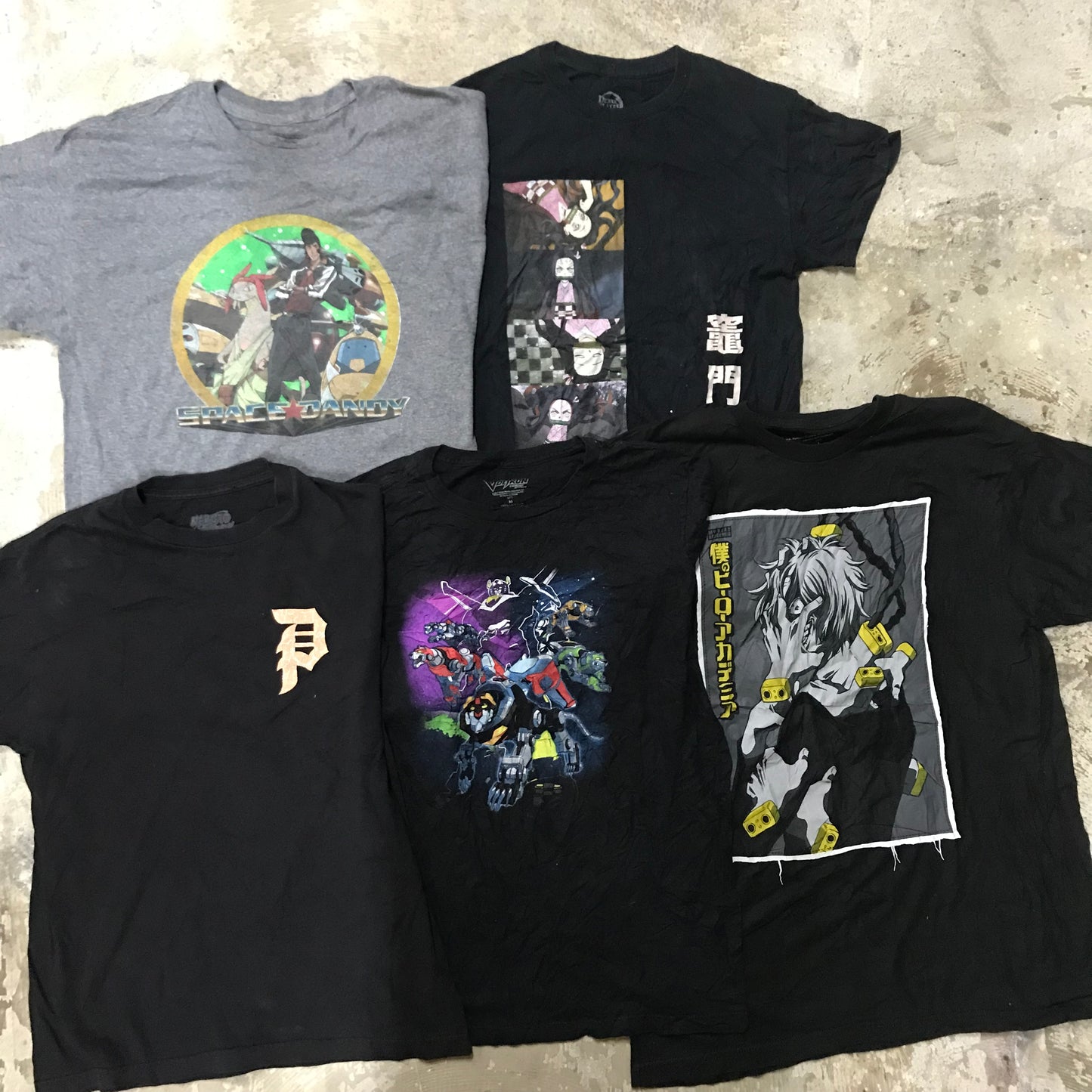 [現物] 00s アニメTシャツ 20pcs D0714002