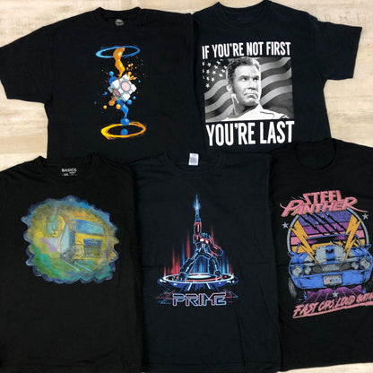 [現物] US ブラックTシャツ 20pcs G0814003