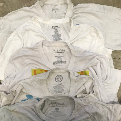 [現物] 00s 白Tシャツ(シミあり) 20pcs D0716003
