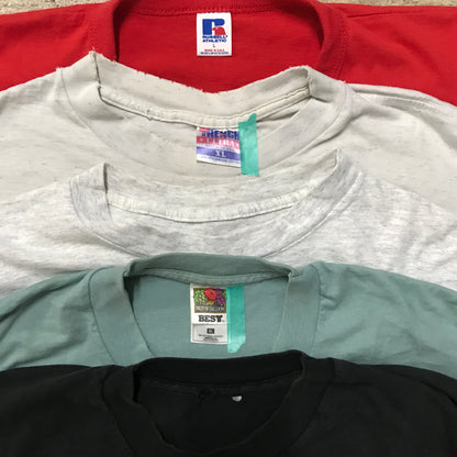 [現物] 90s Tシャツ(B品/小穴/汚れ) 20pcs D0709004