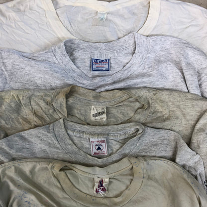 [現物] 90s 白Tシャツ(シミあり) 20pcs G0814002