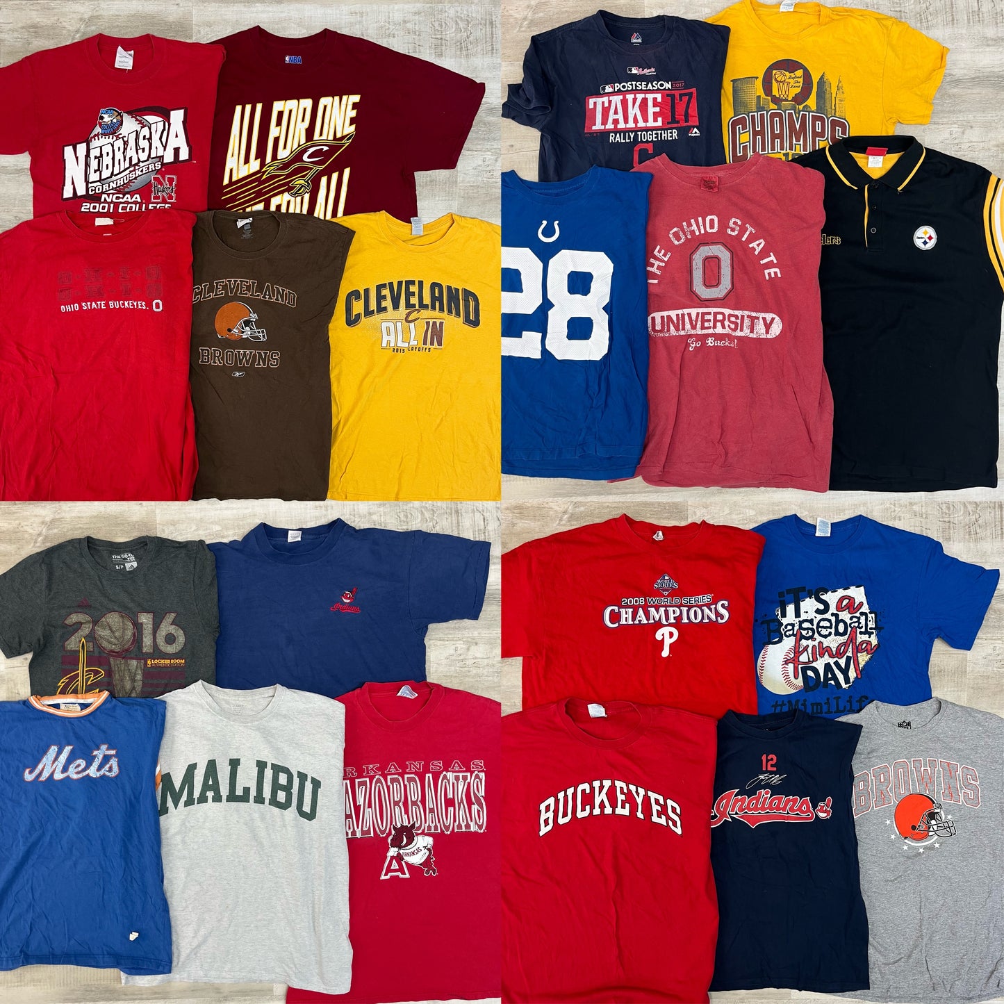 [現物] チームカレッジTシャツ 20pcs G0724002