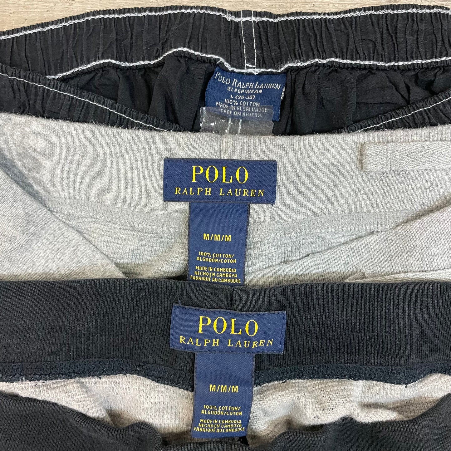 [現物] ラルフローレンパジャマパンツ(柄ミックス) 12pcs G0819005