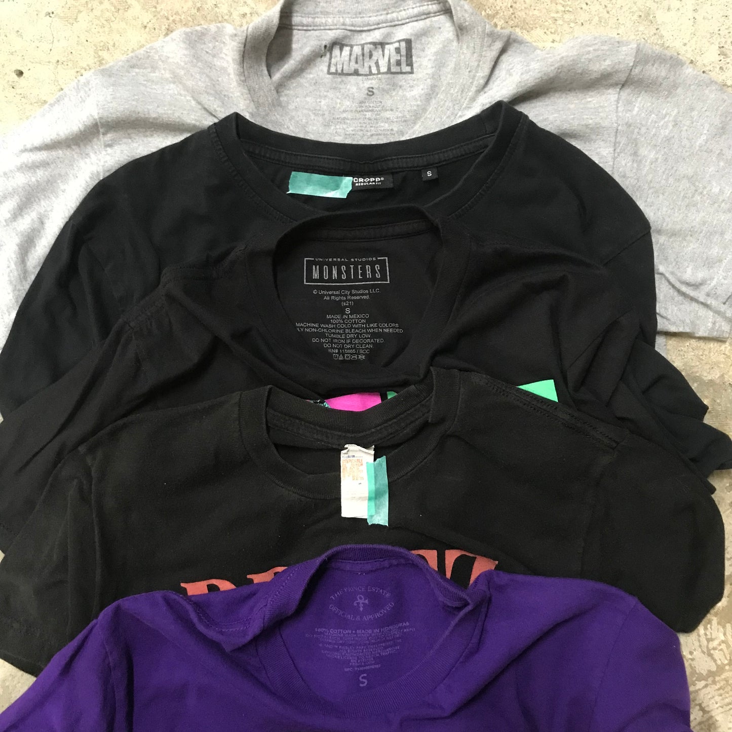 [現物] USスモールサイズTシャツ 20pcs D0713001