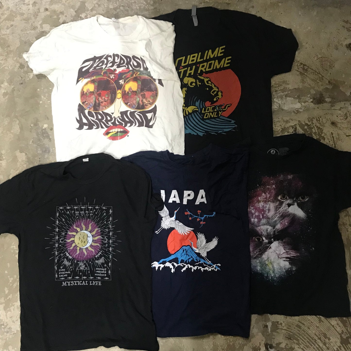[現物] 00s アメカジプリントTシャツ 20pcs D0702003
