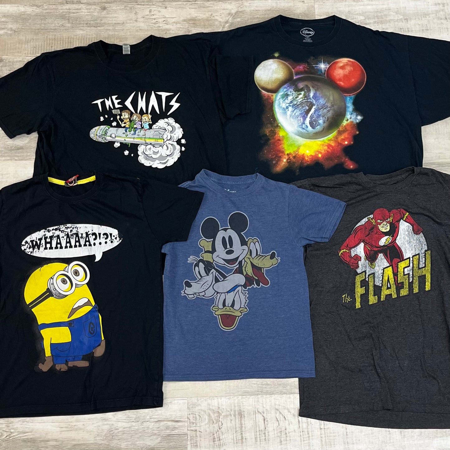 [現物] 00s キャラクターTシャツ 20pcs G0805002