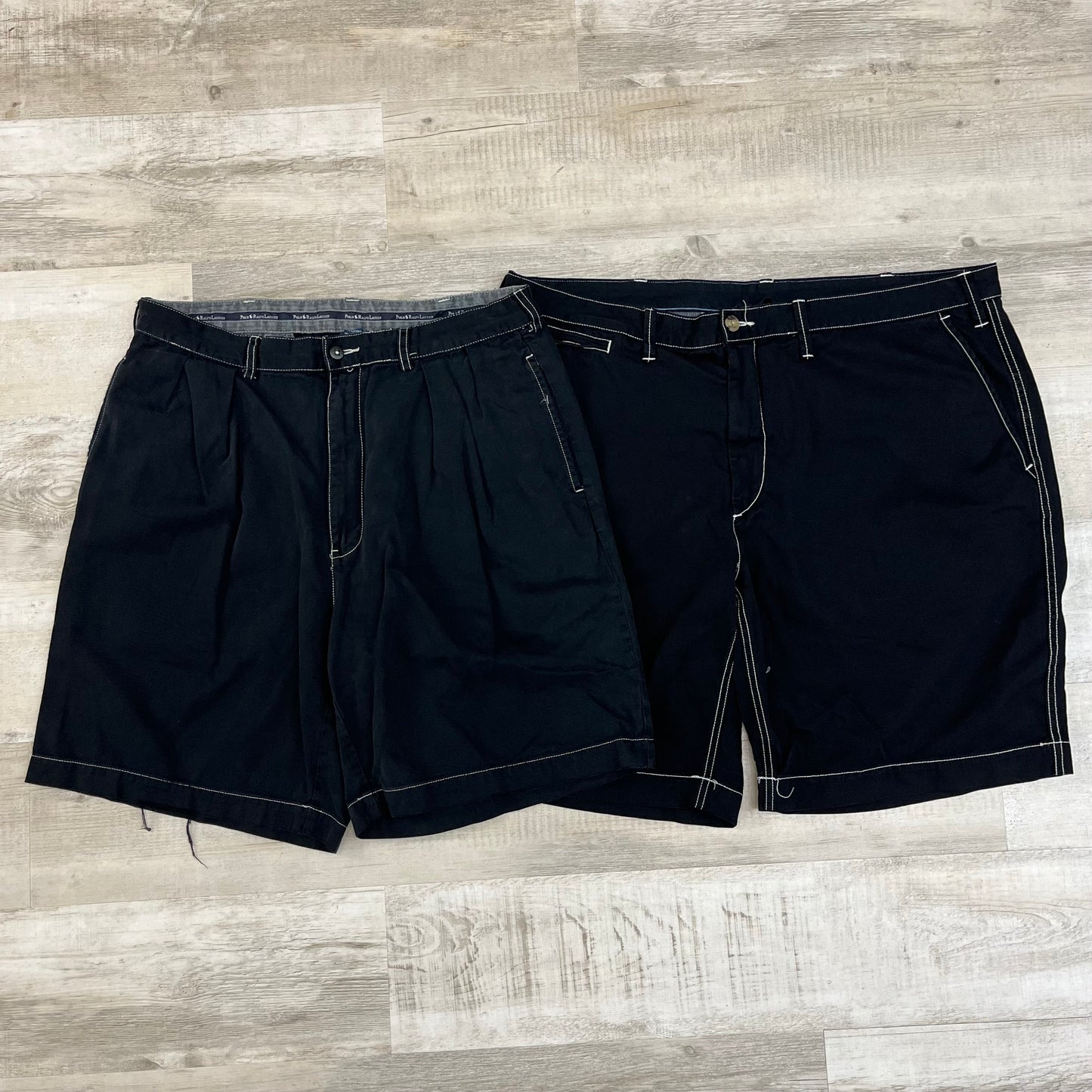 [現物] ラルフローレン ショートパンツ 黒染め 8pcs G0805003