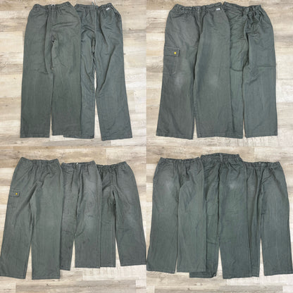 [現物] ユーロメディカルパンツ(グレー染め) 10pcs C0717003