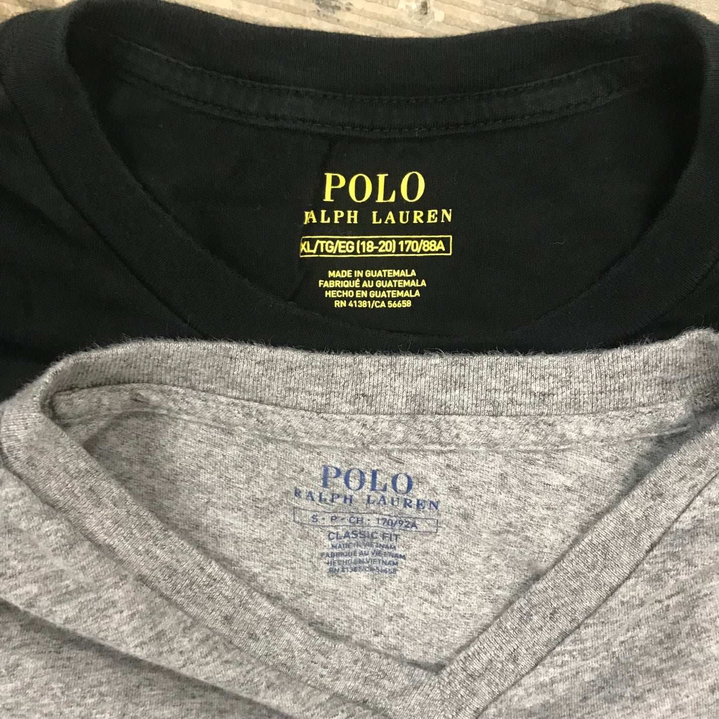 [現物] ラルフローレンTシャツ(スモールサイズ) 8pcs H0728006