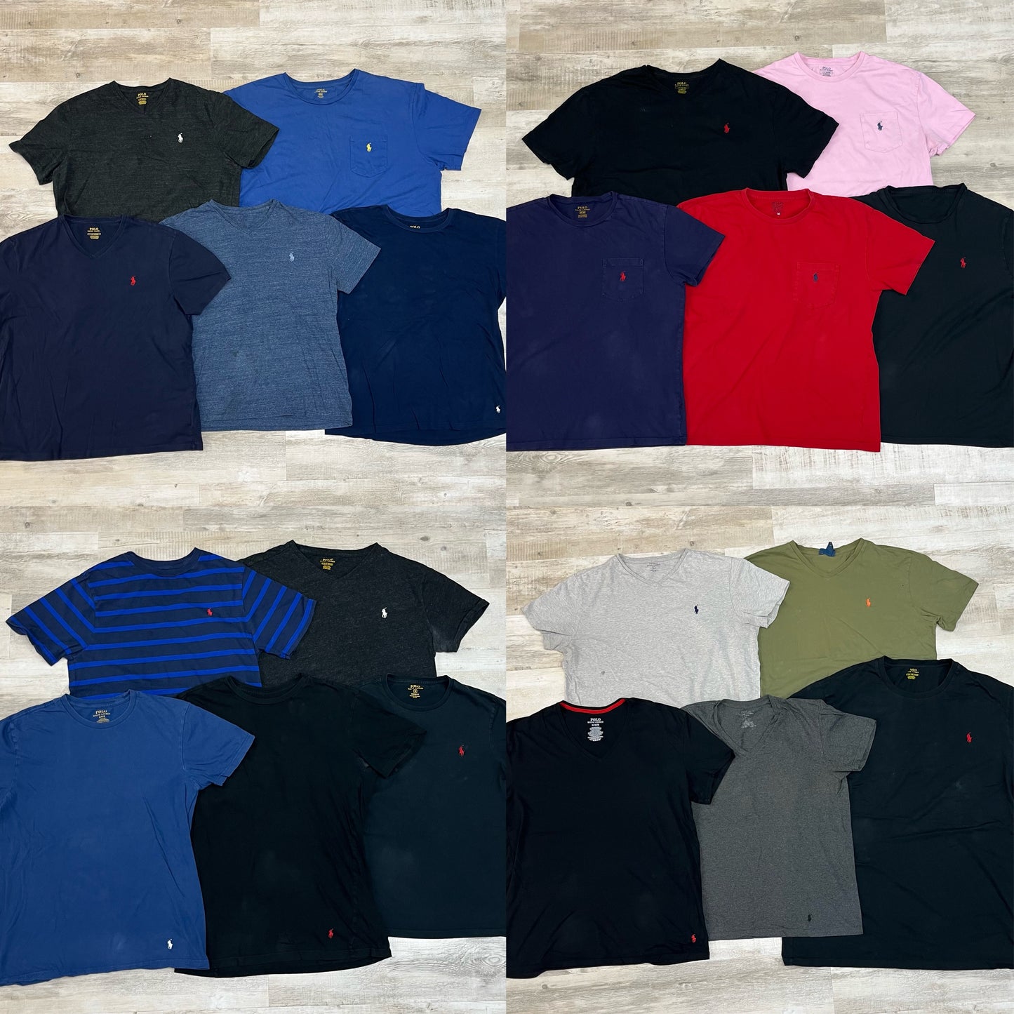[In-kind] Ralph T-shirts (defective/small holes/slight damage) 20pcs C0716005