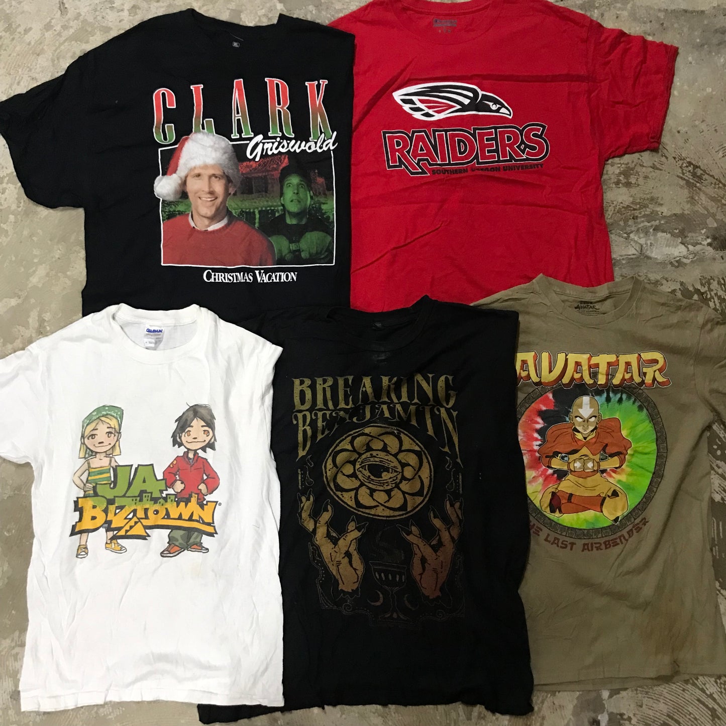 [現物] 00s アメカジプリントTシャツ 20pcs D0707004