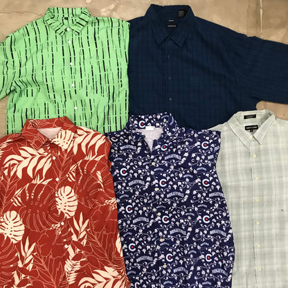 [現物] 半袖柄シャツ/アロハシャツ 20pcs D0716005
