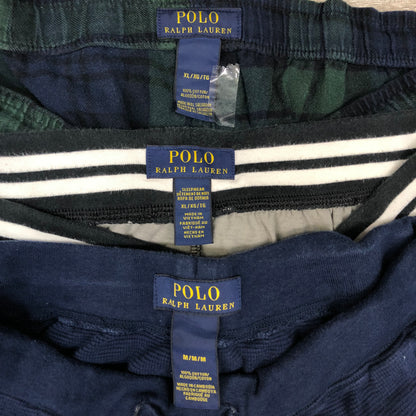 [現物] ラルフローレンパジャマパンツ(柄ミックス) 12pcs H0819002