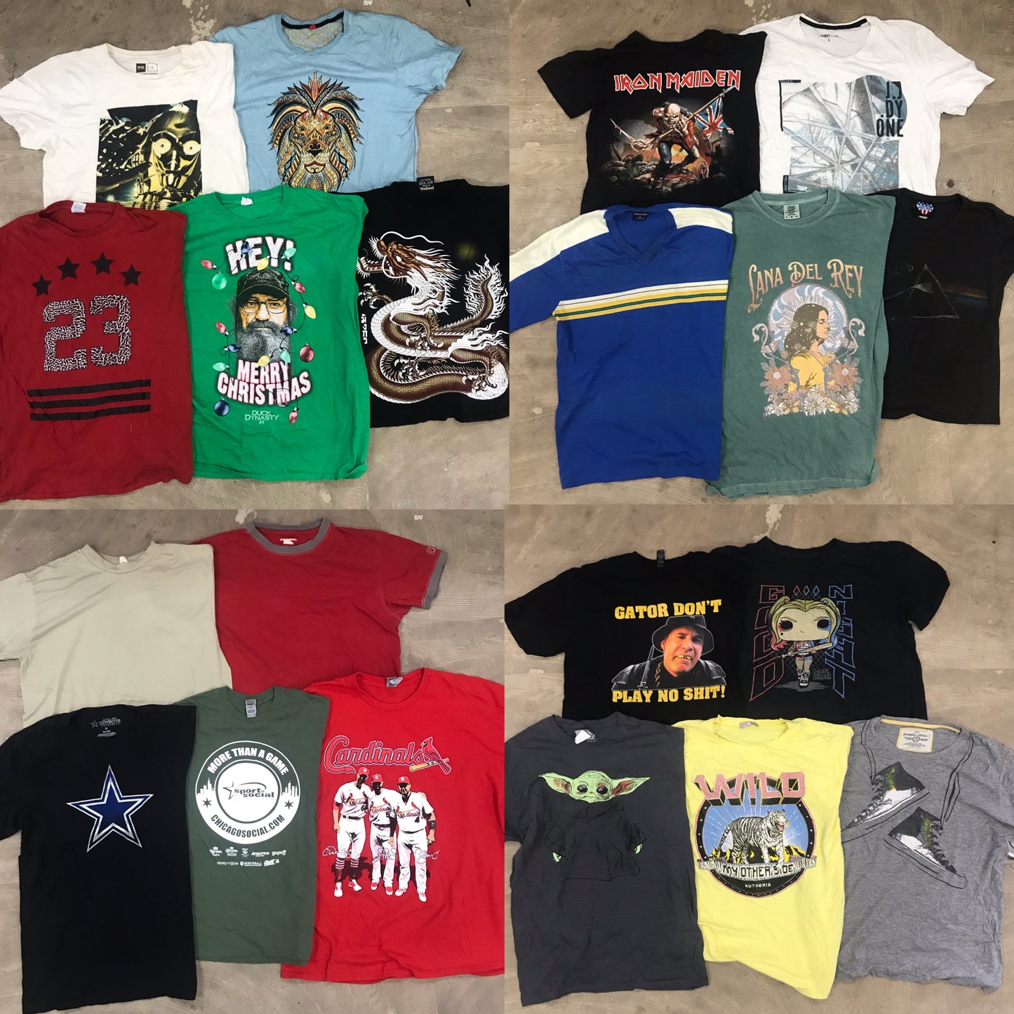 [現物] アメカジTシャツ 20pcs H0728005