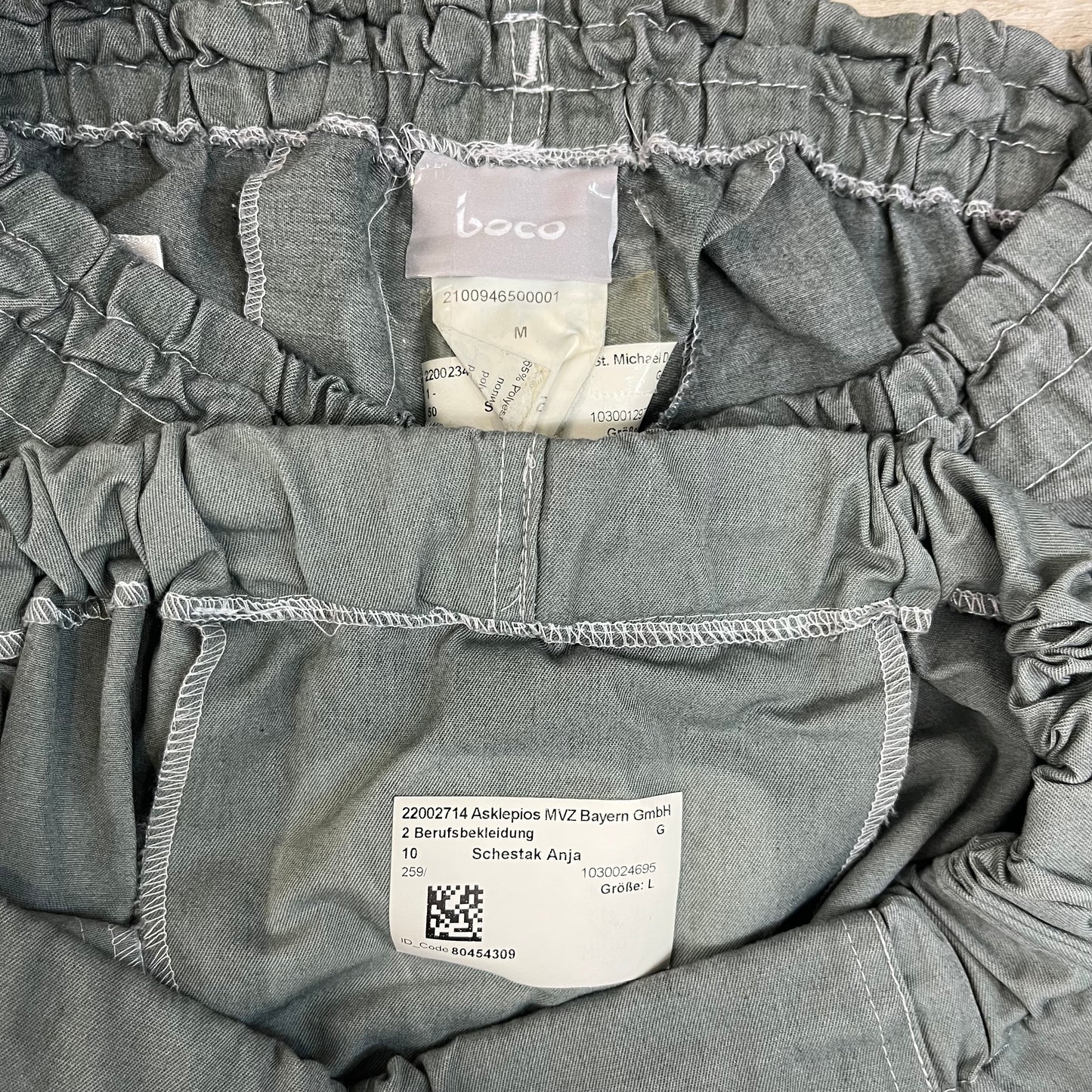 [現物] ユーロメディカルパンツ(グレー染め) 10pcs C0717001