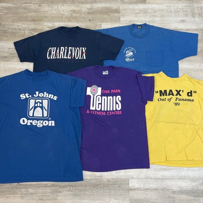 [現物] 90s カラーTシャツ 20pcs G0727001