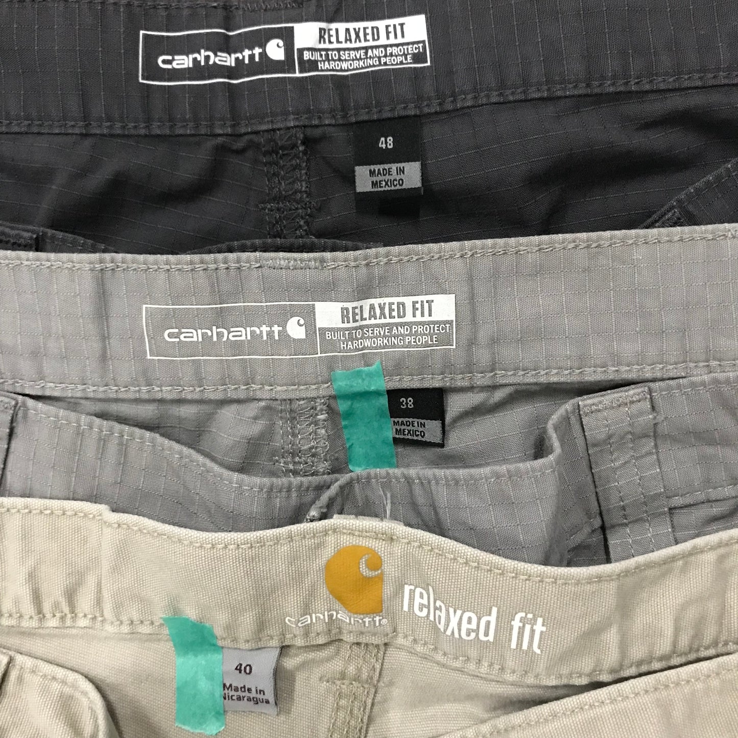[現物] カーハートショートパンツ 12pcs H0721003