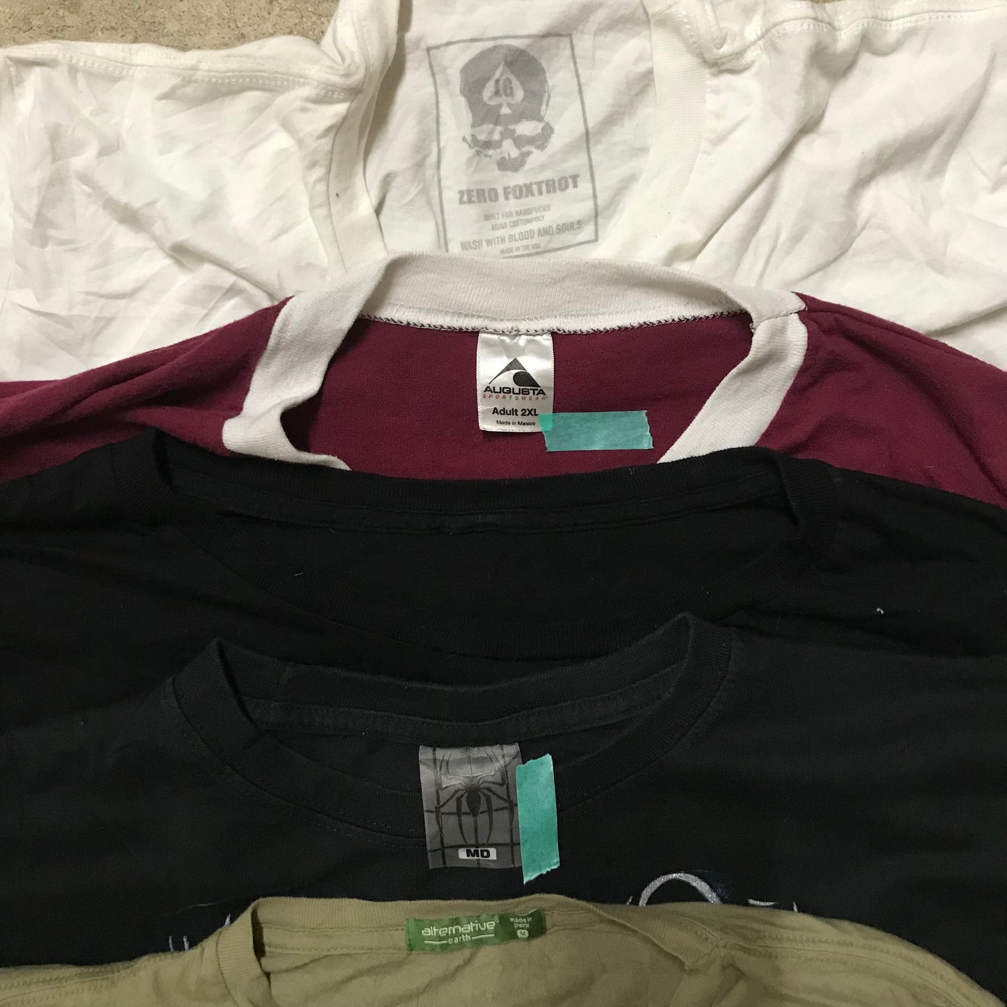 [現物] 00s アメカジプリントTシャツ 20pcs D0707001