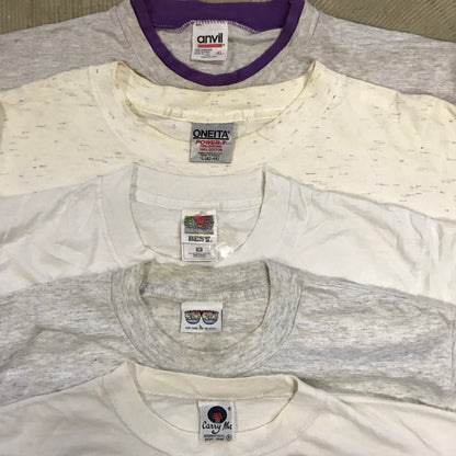 [現物] 90s 白系Tシャツ(シミあり) 20pcs D0629001