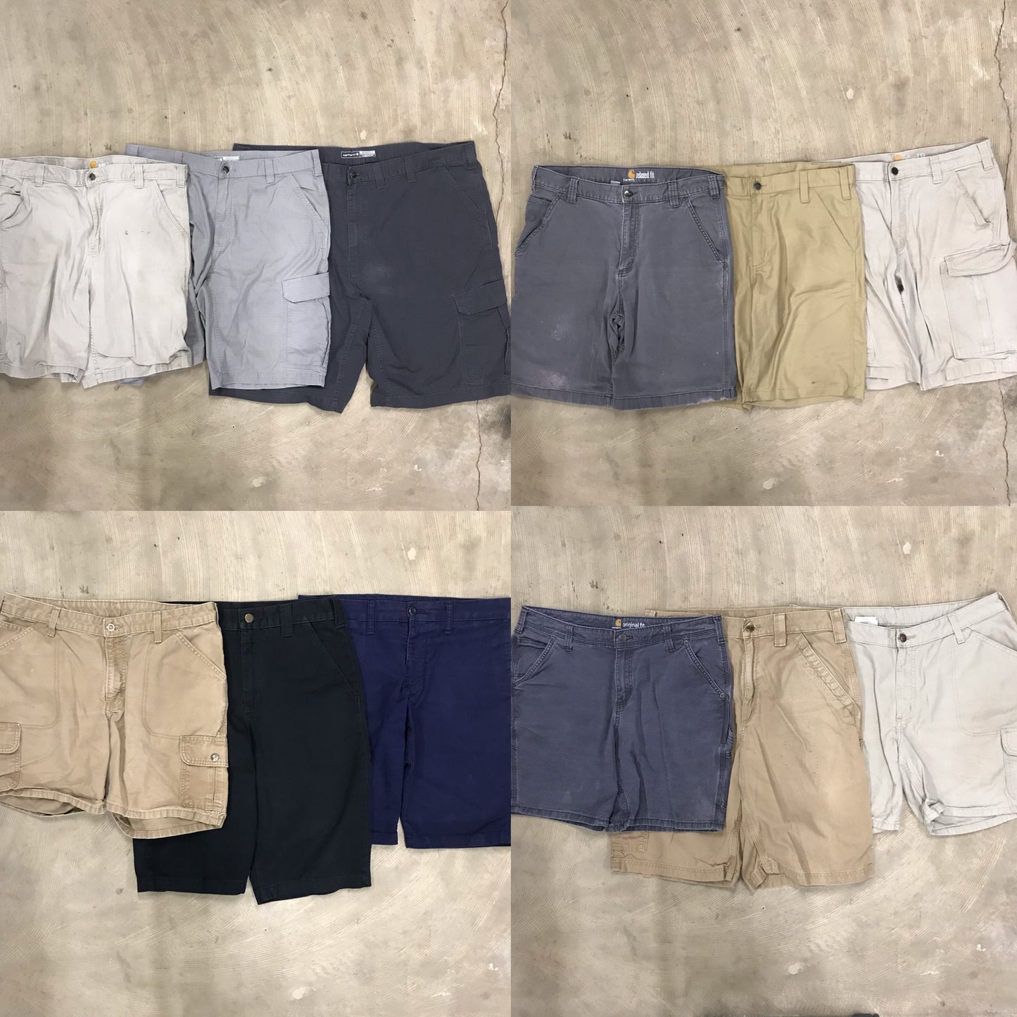 [現物] カーハートショートパンツ 12pcs H0721003