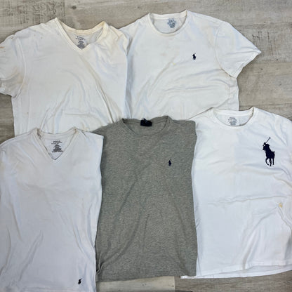 [現物] ラルフ白Tシャツ(シミあり) 20pcs