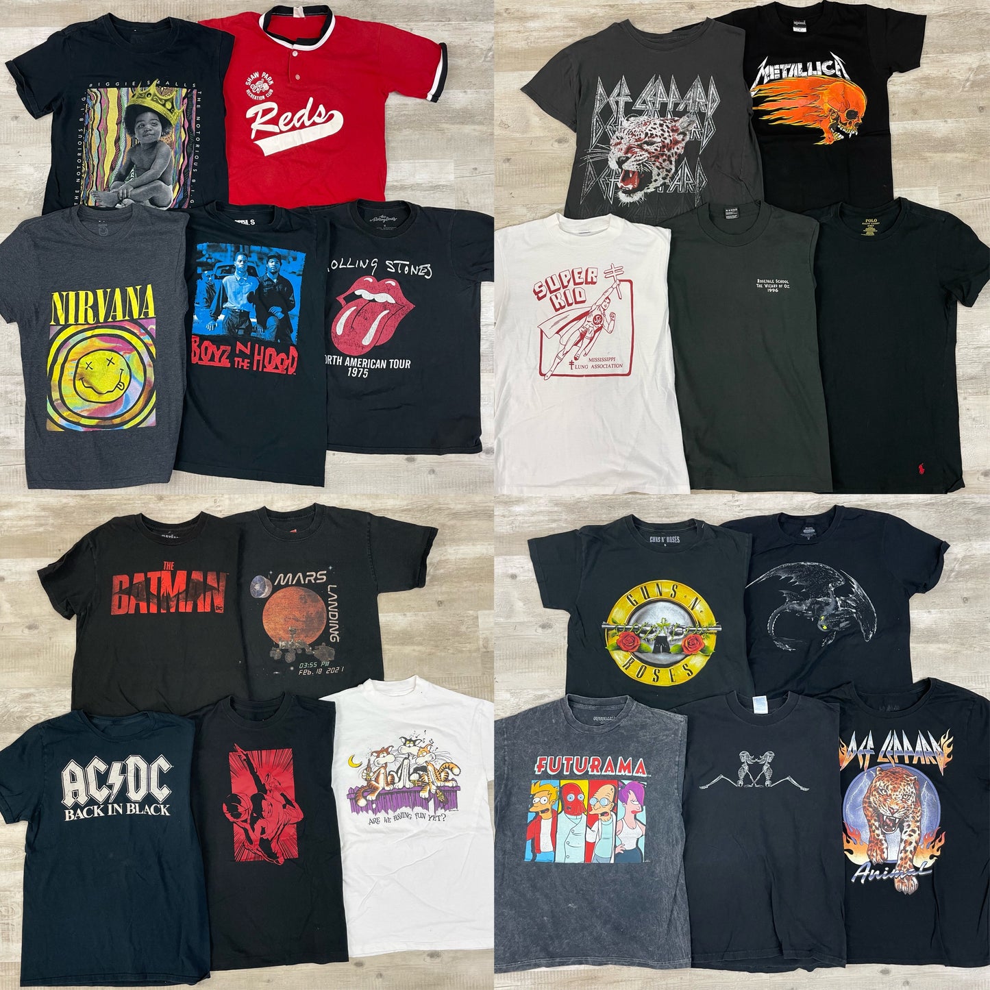 [現物] スモールサイズTシャツ 20pcs G0807003