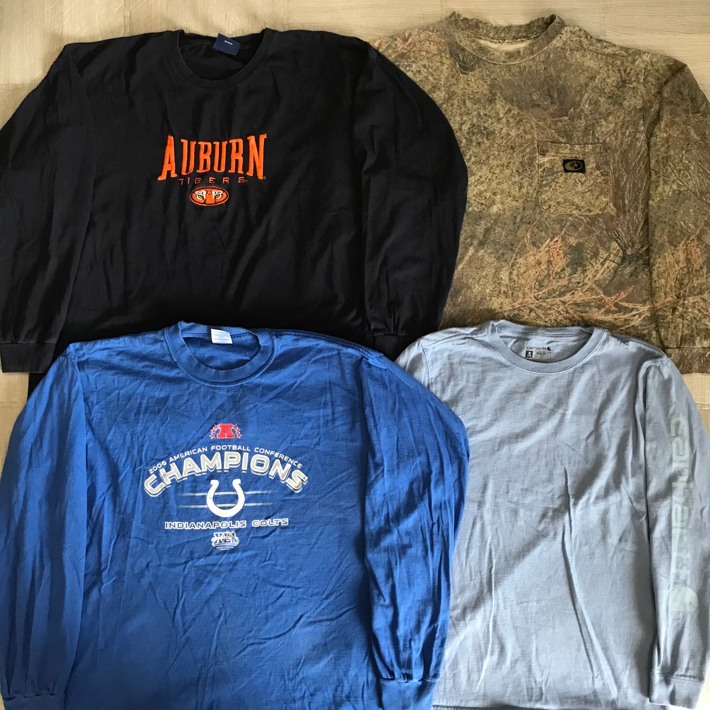 [現物] US ロンT/長袖Tシャツ 16pcs H0818001