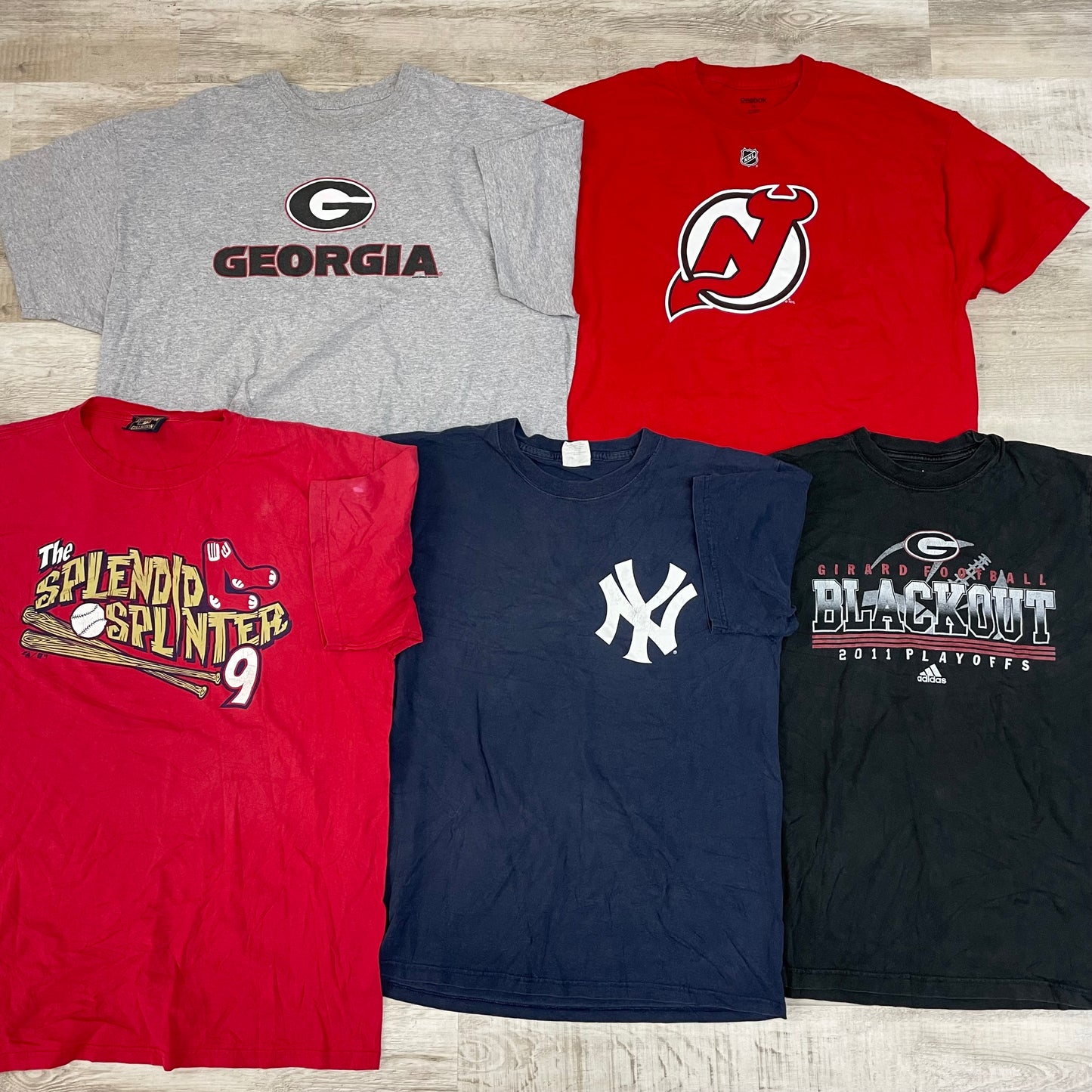 [現物] チームカレッジTシャツ 20pcs G0723002