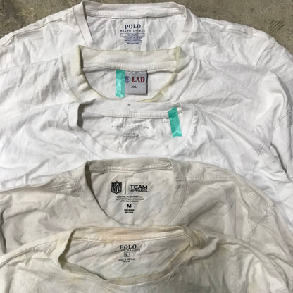 [現物] 00s 白Tシャツ(シミあり) 20pcs D0713003