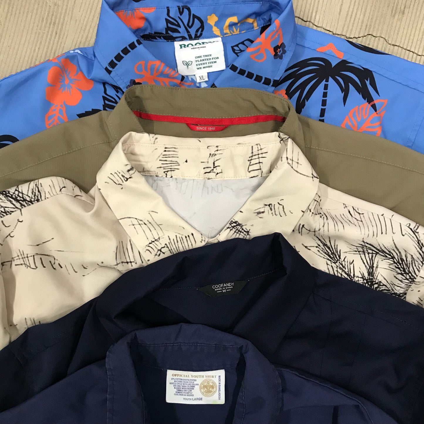 [現物] 特価半袖シャツ 18pcs H0804004