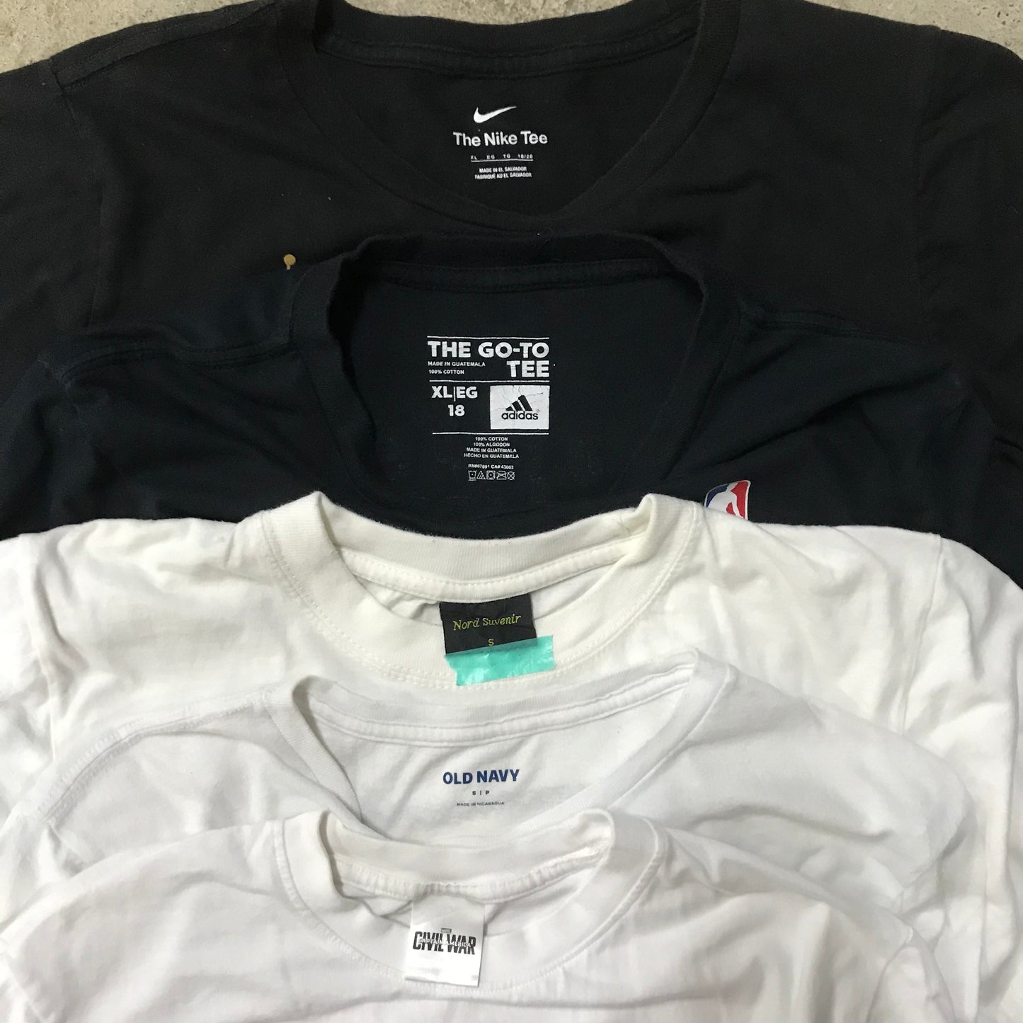 [現物] USスモールサイズTシャツ 20pcs D0713001