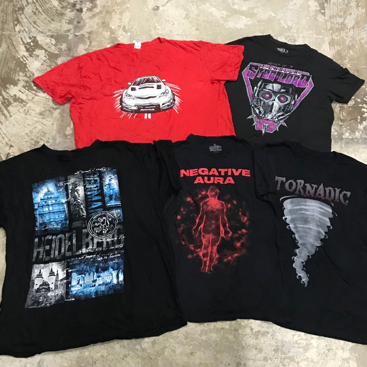 [現物] 00s アメカジプリントTシャツ 20pcs D0702001