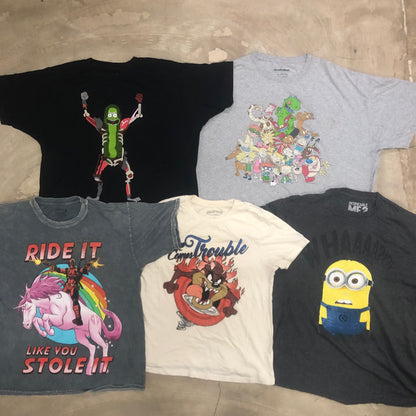 [現物] 00s アメコミ/キャラクターTシャツ 20pcs E0706003