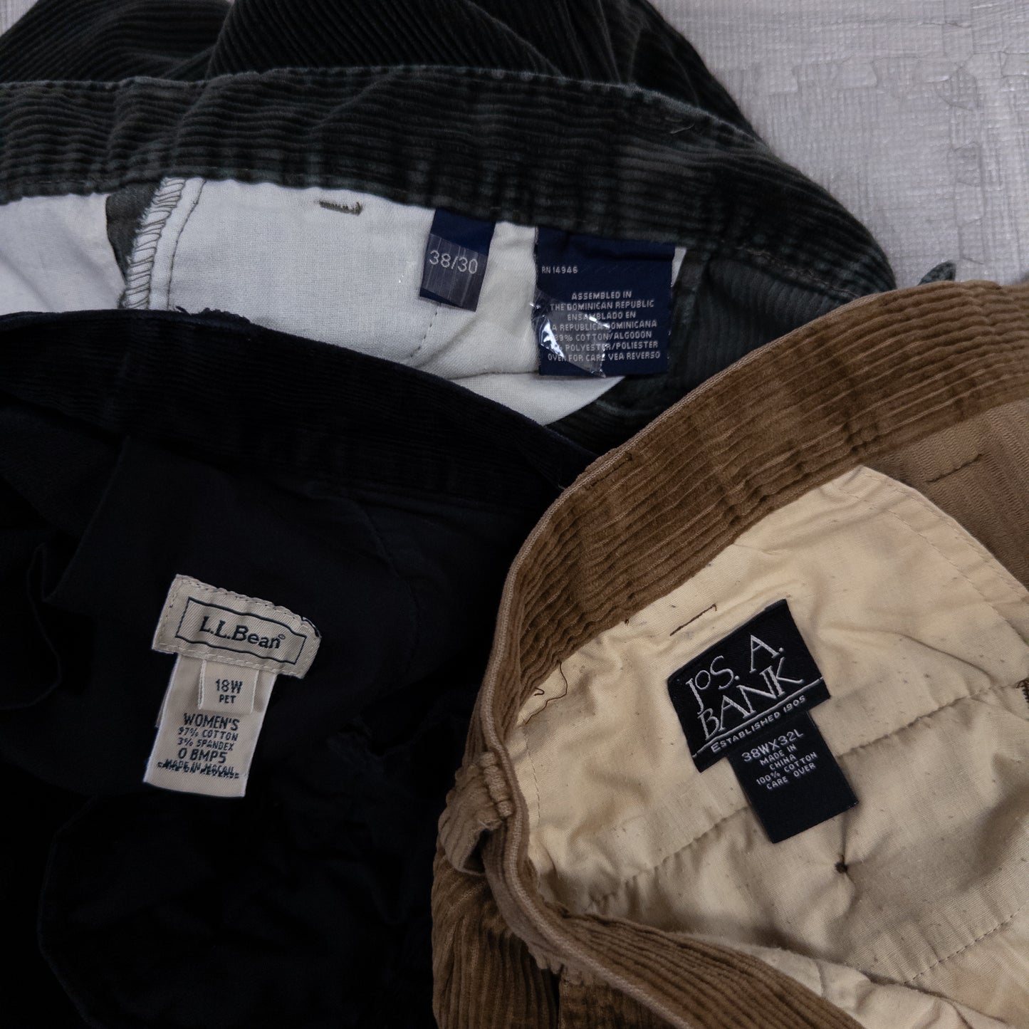 [現物] コーデュロイパンツ 12pcs G0823005