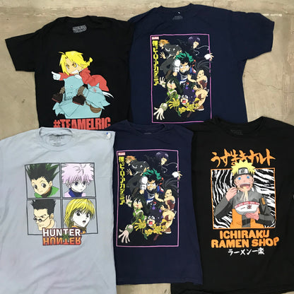 [現物] アニメTシャツ 20pcs H0803002