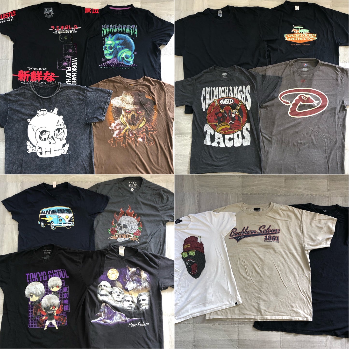 [現物] 特価Tシャツ 15pcs G0820001
