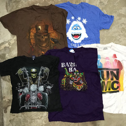 [現物] 00s アメカジプリントTシャツ 20pcs D0625004