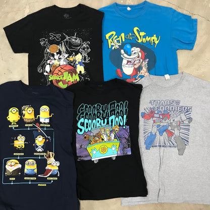 [現物] 00s キャラクターTシャツ 20pcs H0806004