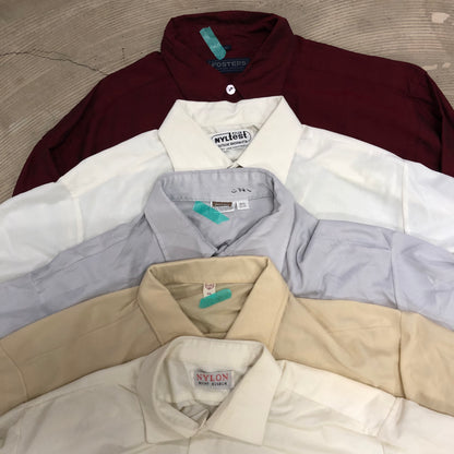 [現物] 長袖ポリシャツ/テロシャツ 20pcs E0709005