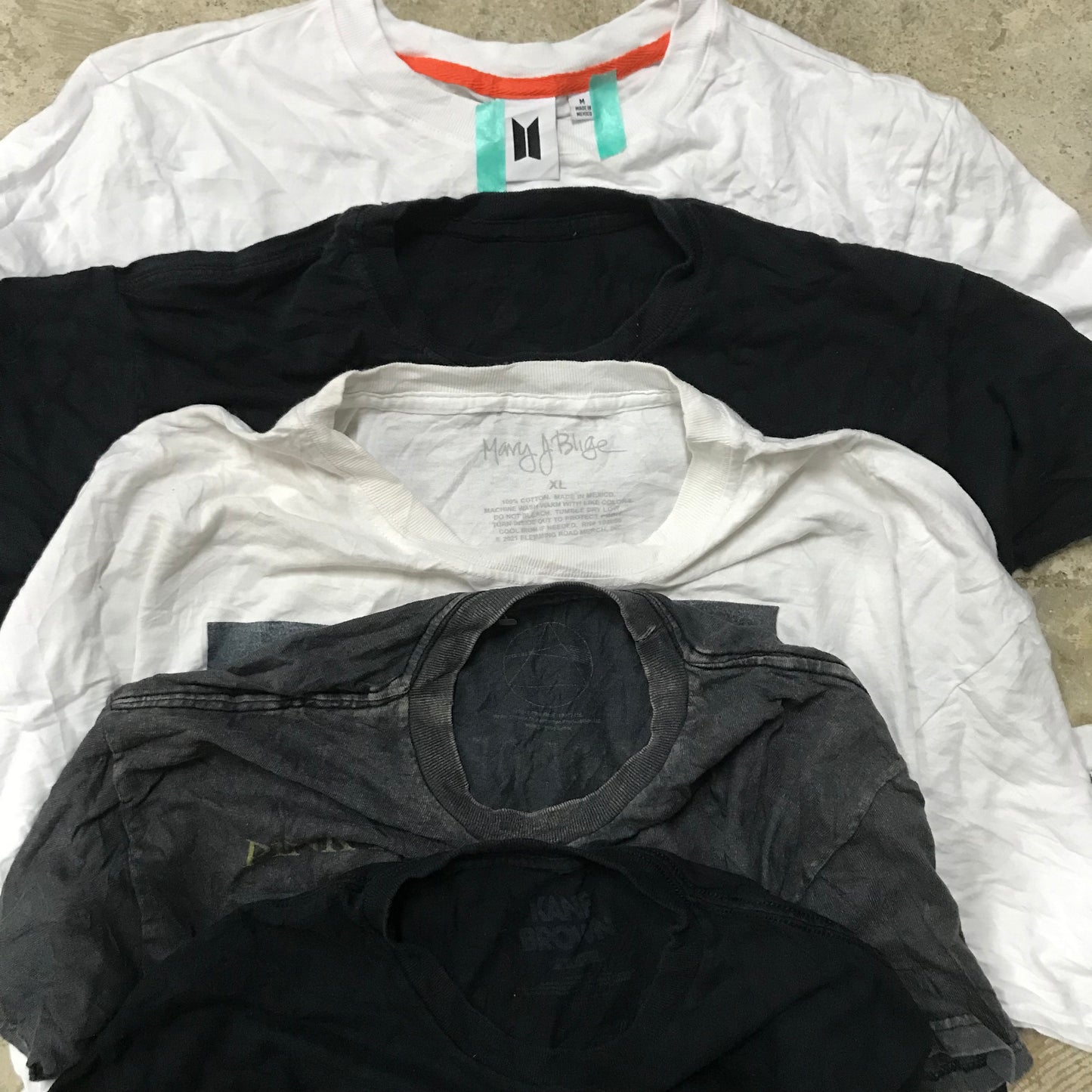 [現物] ミュージック/バンドTシャツ 21pcs D0714005